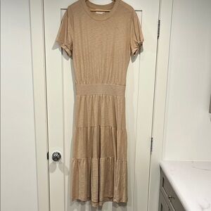 Nation LTD Tan Midi Dress